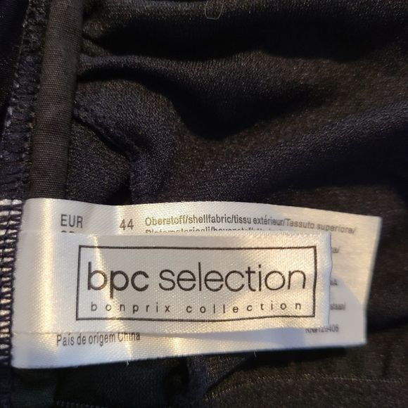 Bcp Selection Halter top Swimwear, size 12, Black - Picture 10 of 11